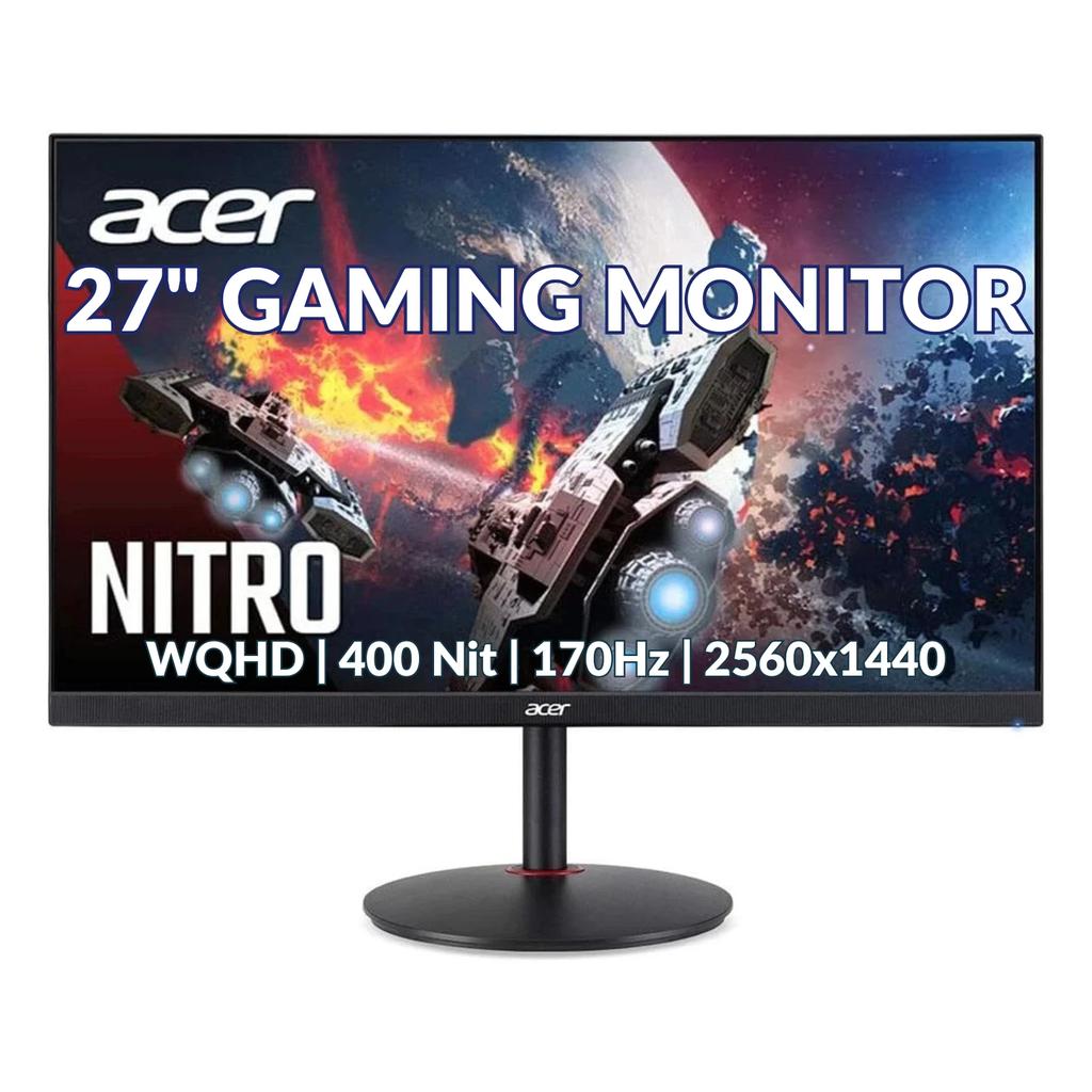 Acer 27-inch Monitor 2560 x 1440 LCD (XV272U RV) Reconditionné - Acer refurbished available on Backmarket