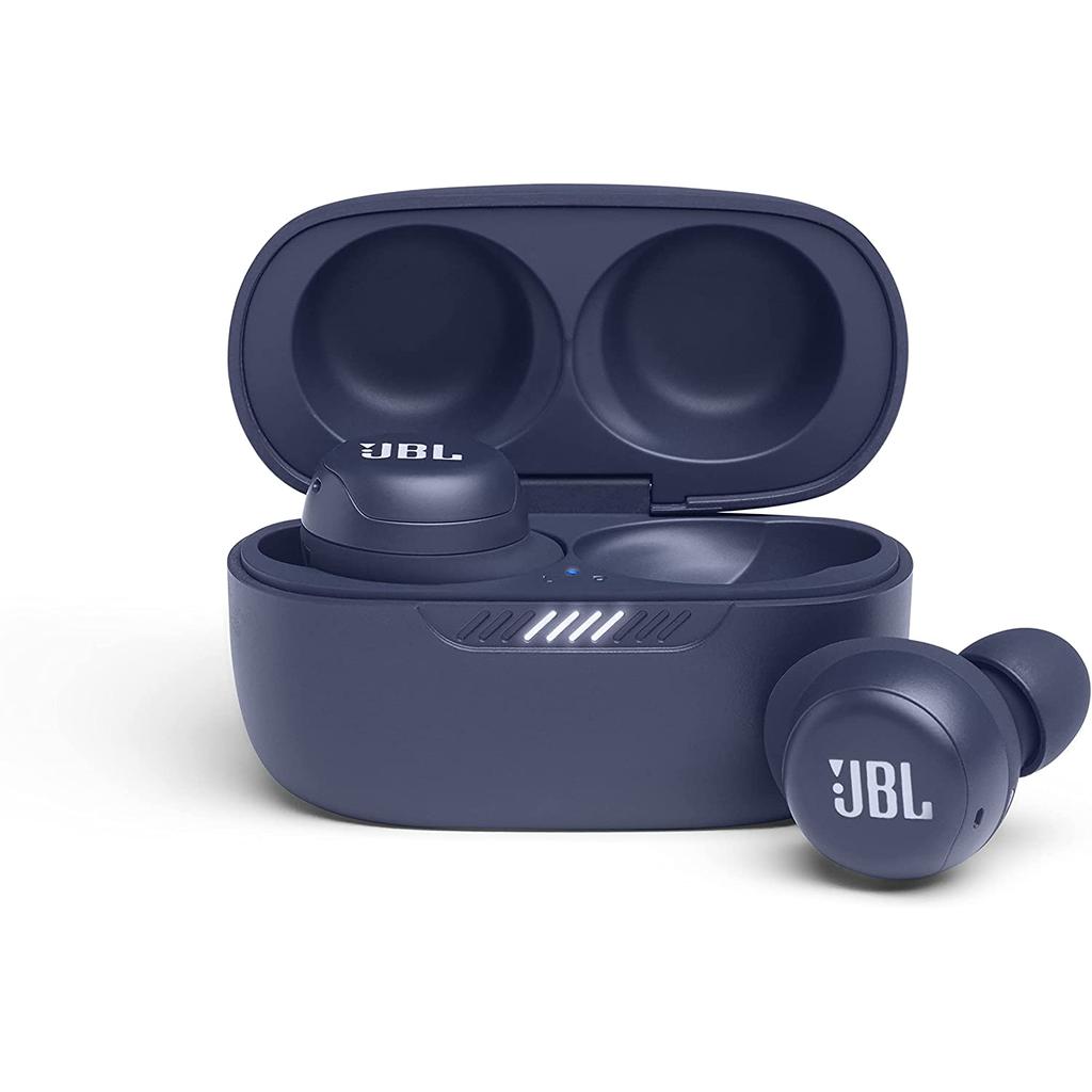 JBL Live Free NC+ TWS Earbud Noise-Cancelling Bluetooth Earphones - Blue Refurbished - JBL refurbished available on Backmarket