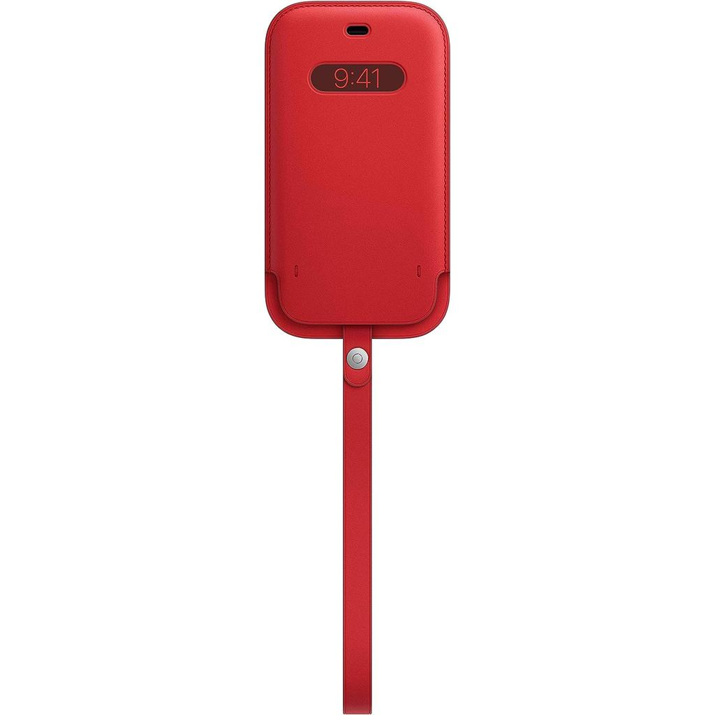 Apple Sleeve iPhone 12 Pro Max - Leather Red Refurbished - Apple refurbished available on Backmarket