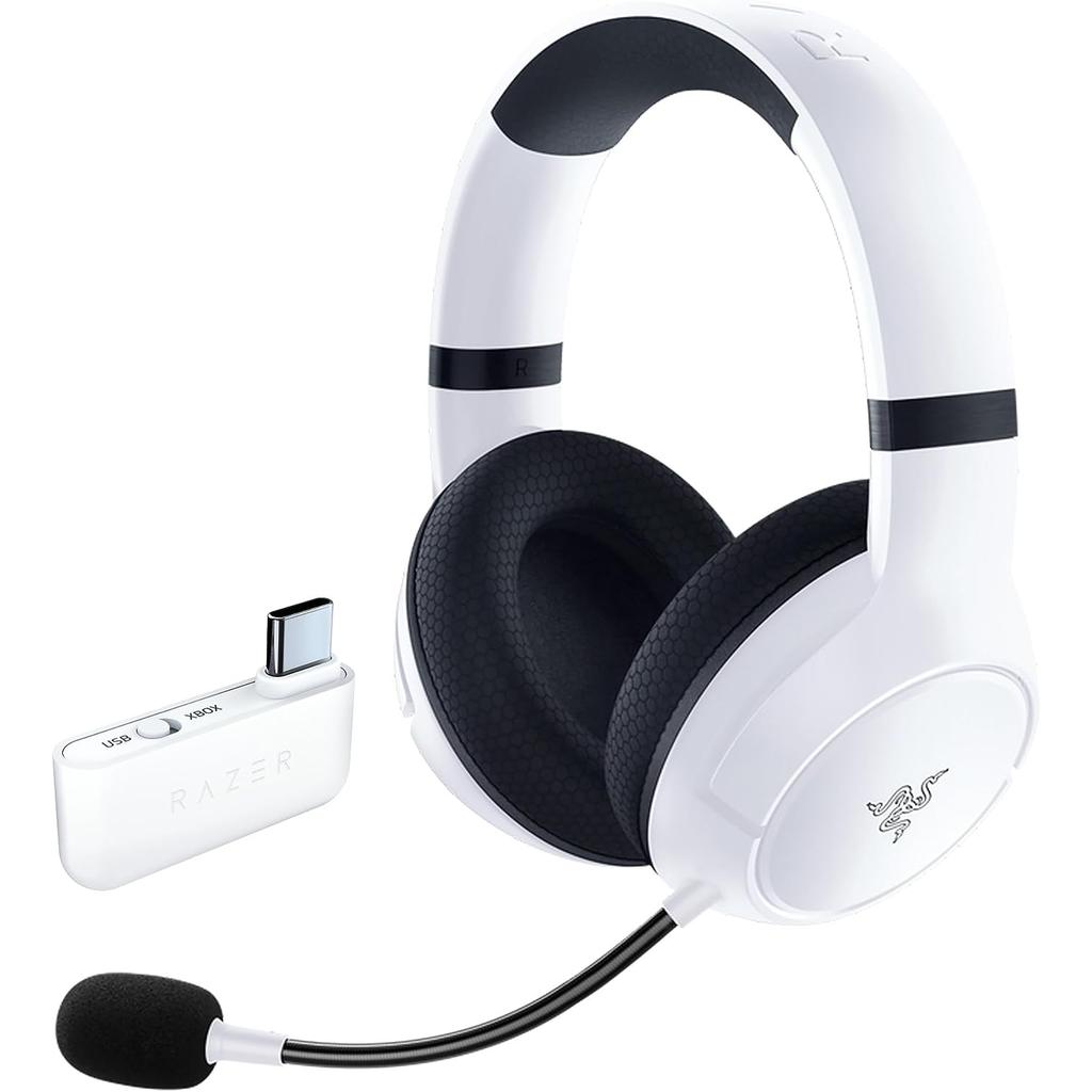 Razer Kaira HyperSpeed Gaming Headphone Bluetooth with microphone - White Refurbished - Razer refurbished available on Backmarket
