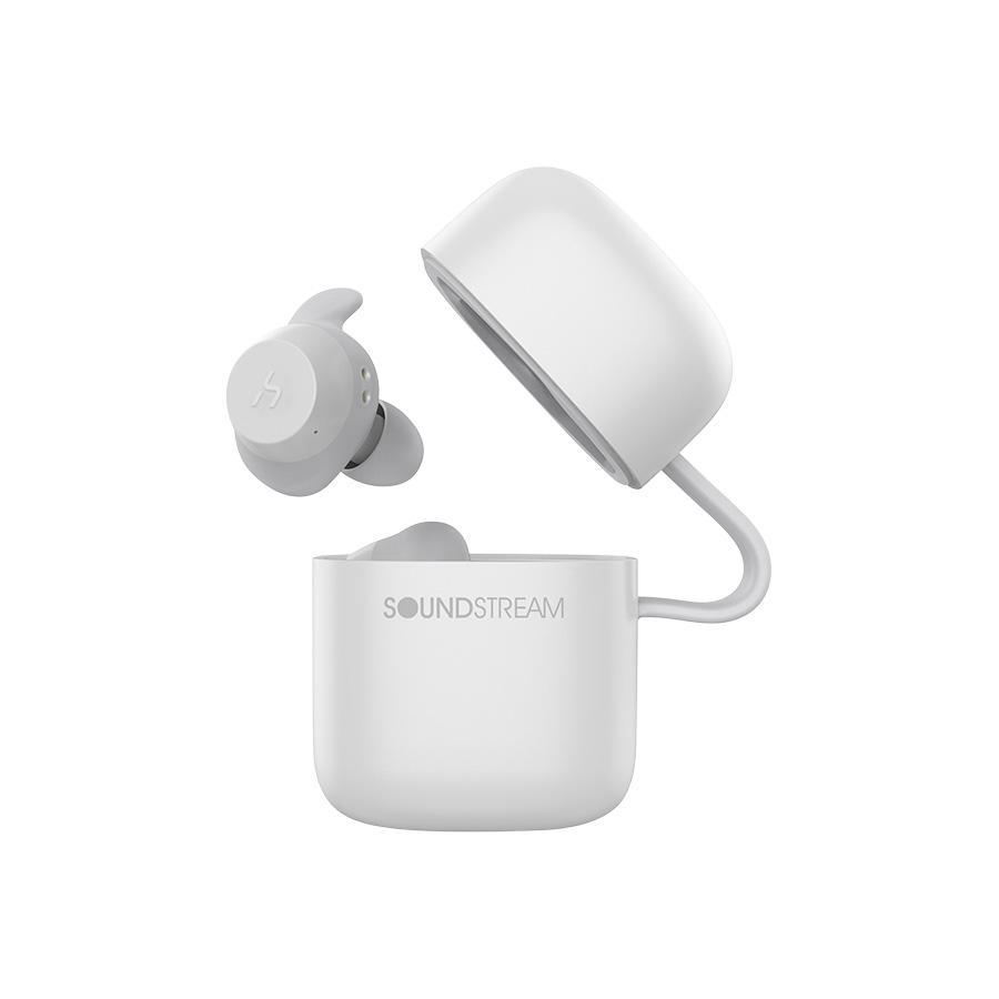 Soundstream H2GO True Wireless Earbud Bluetooth Earphones - White Refurbished - Soundstream refurbished available on Backmarket