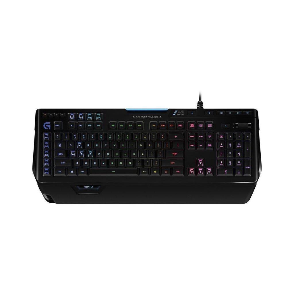 Logitech Keyboard QWERTY Backlit Keyboard G910 Orion Spectrum RGB Refurbished - Logitech refurbished available on Backmarket