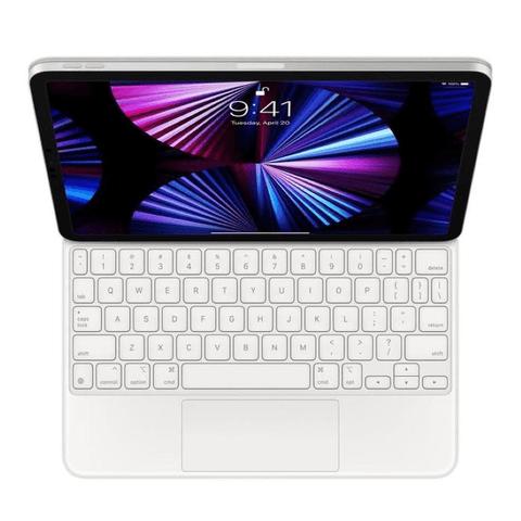 iPad Magic Keyboard (iPad not included) 10.9""/11"" () Wireless - White - QWERTY - English (US) Reconditionné - Apple refurbished available on Backmarket