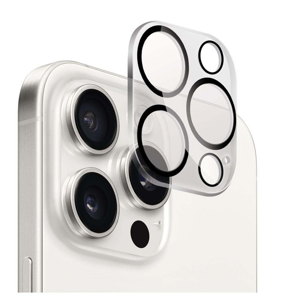 Camera Lens Tempered Glass Protector for iPhone 15 Pro (6.1) Refurbished - N/A (ou "xBase" si vous considérez que c refurbished available on Backmarket