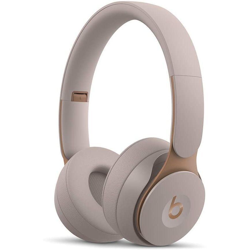 Beats By Dr. Dre Beats Solo Pro Wireless Noise cancelling Headphone Bluetooth with microphone - Gray Reconditionné - Beats by Dr. Dre refurbished available on Backmarket