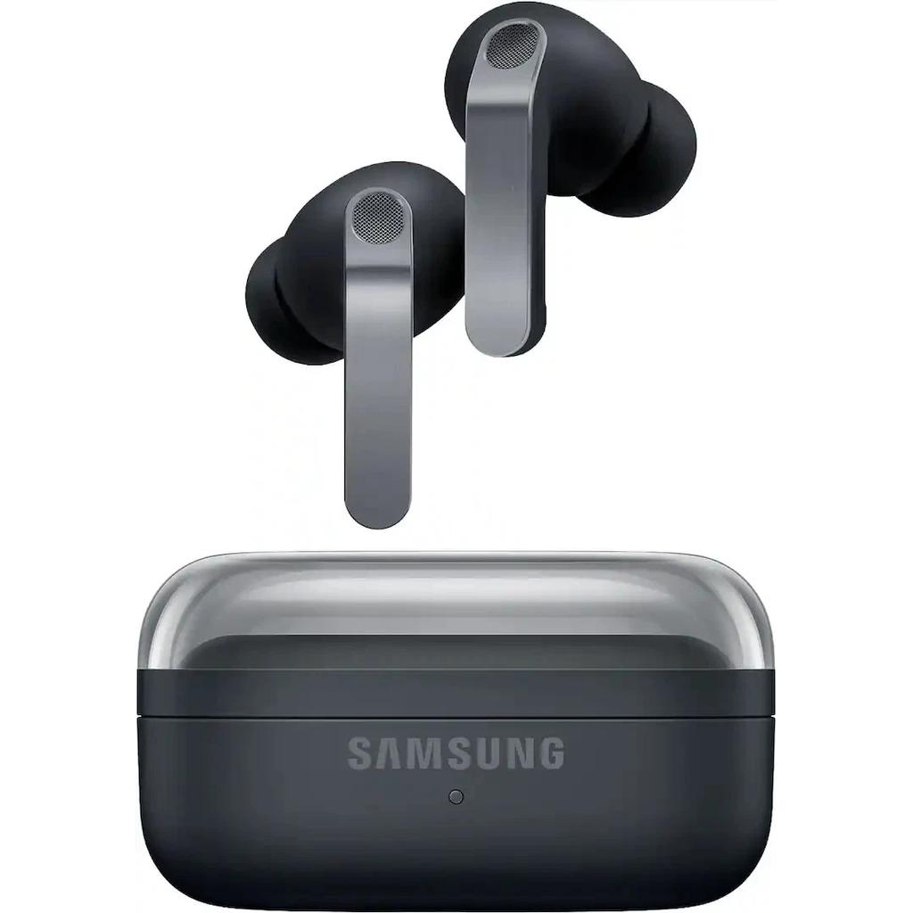 Galaxy Buds4 Pro Earbud Noise-Cancelling Bluetooth Earphones - Black Refurbished - Samsung refurbished available on Backmarket