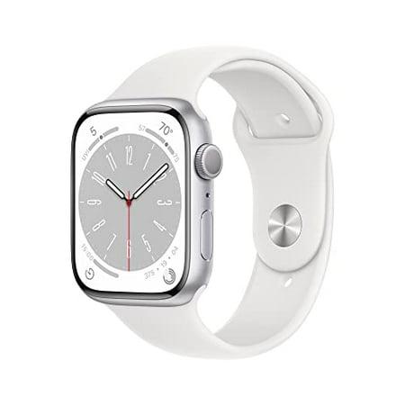Apple Watch Series 9 (2023) GPS 41 mm - Aluminium Silver - Sport band White Reconditionné - Apple refurbished available on Backmarket