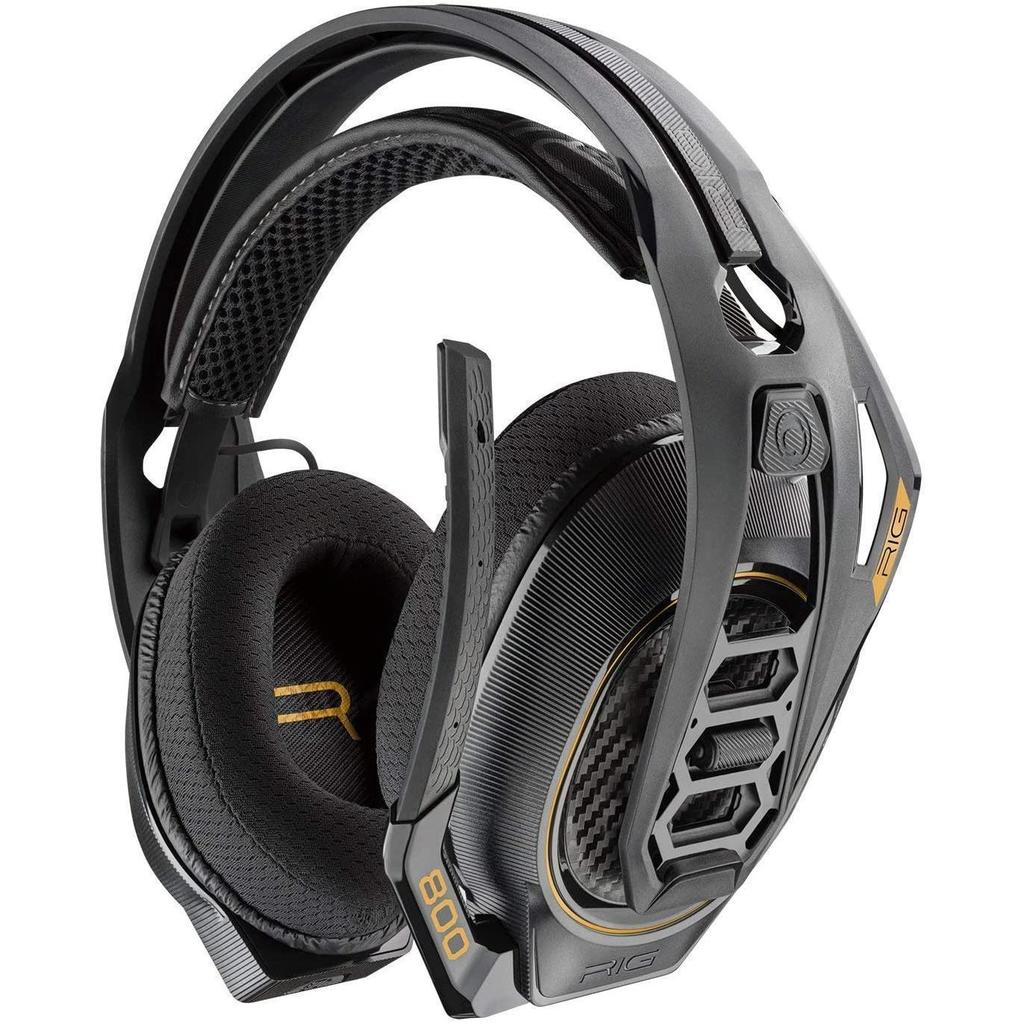 Plantronics Rig 800HD Noise cancelling Gaming Headphone Bluetooth with microphone - Black Reconditionné - Plantronics refurbished available on Backmarket