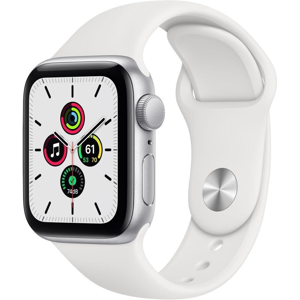 Apple Watch Series 6 (2020) GPS 40 mm - Aluminium Silver - Sport band White Refurbished - Apple refurbished available on Backmarket