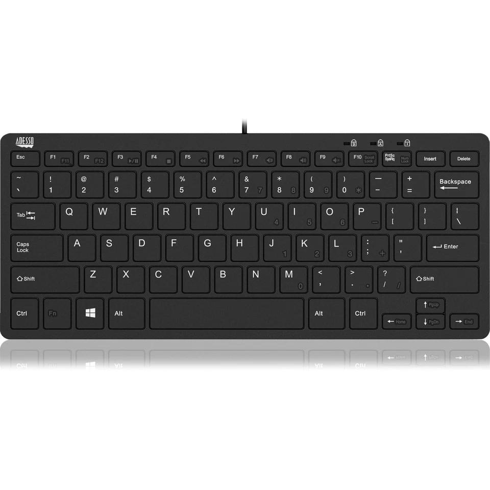 Adesso Keyboard QWERTY Backlit Keyboard AKB-510HB Refurbished - Adesso est une marque connue, mais elle n'est pas aussi refurbished available on Backmarket
