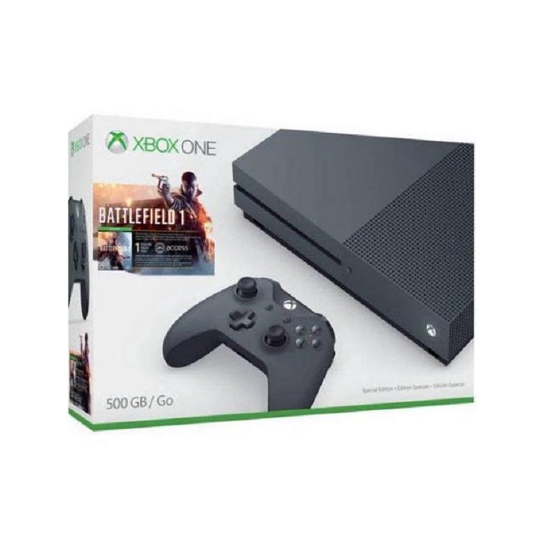 Xbox One S 500GB - Gray + Battlefield 1 Reconditionné - Microsoft refurbished available on Backmarket