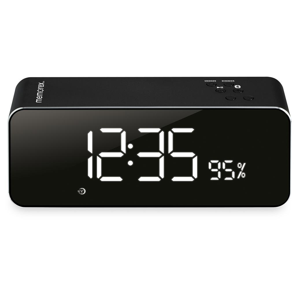 Memorex Aluminum MCB428B Radio alarm Refurbished - Memorex refurbished available on Backmarket