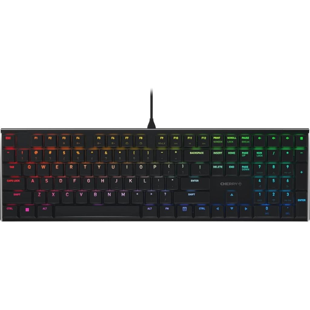 Cherry Keyboard QWERTY Wireless Backlit Keyboard G8A-25010LVBUS-2 Reconditionné - Cherry refurbished available on Backmarket
