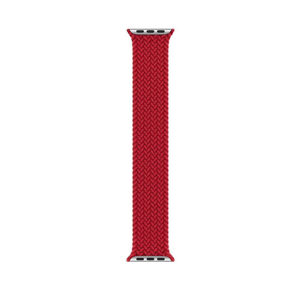 Apple Watch Braided Solo Loop 41mm - (PRODUCT)RED - Size 2 Refurbished - Apple refurbished available on Backmarket