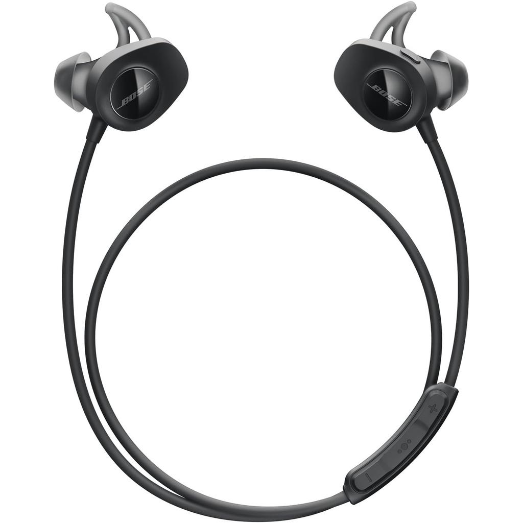 Bose SoundSport In-Ear Earbud Noise-Cancelling Bluetooth Earphones - Black Refurbished - Bose refurbished available on Backmarket