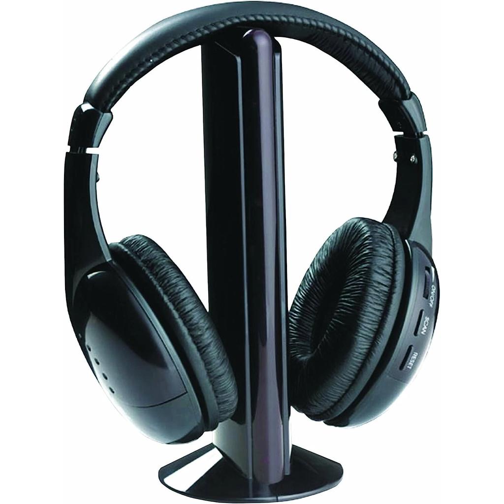 Sly Electronics SLH200W Noise cancelling Headphone Bluetooth with microphone - Black Refurbished - Sly Electronics refurbished available on Backmarket