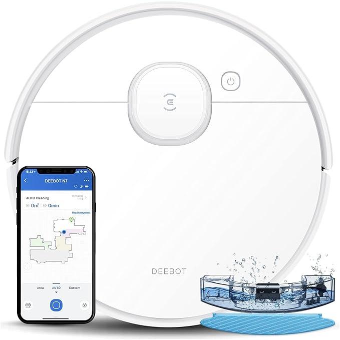 Buy Robot vacuum ECOVACS Deebot Ozmo N7 Refurbished - $282.00 Robot vacuum ECOVACS Deebot Ozmo N7 Refurbished - Ecovacs refurbished available on Backmarket