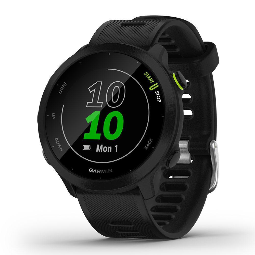 Garmin Forerunner 55 Bluetooth + Cellular 42 mm - Black Refurbished - Garmin refurbished available on Backmarket