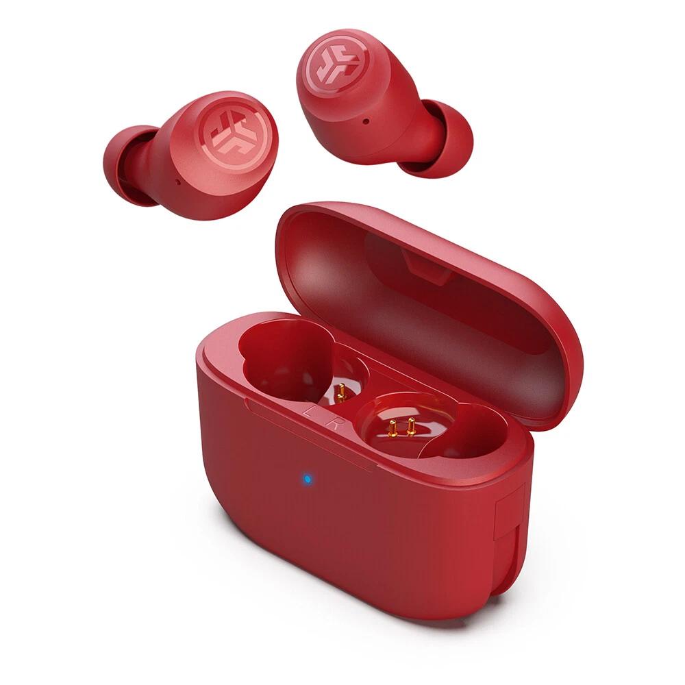 Jlab Go POP+ Earbud Noise-Cancelling Bluetooth Earphones - Red Reconditionné - JLab Audio refurbished available on Backmarket