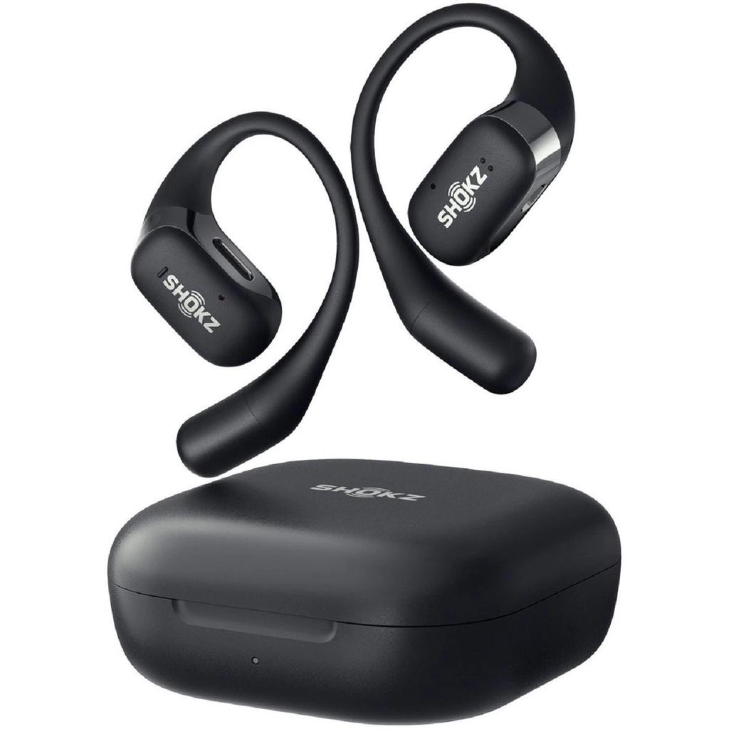 Shokz T910 OpenFit Noise-Cancelling Bluetooth Earphones - Black Refurbished - Shokz (also known as AfterShokz) refurbished available on Backmarket