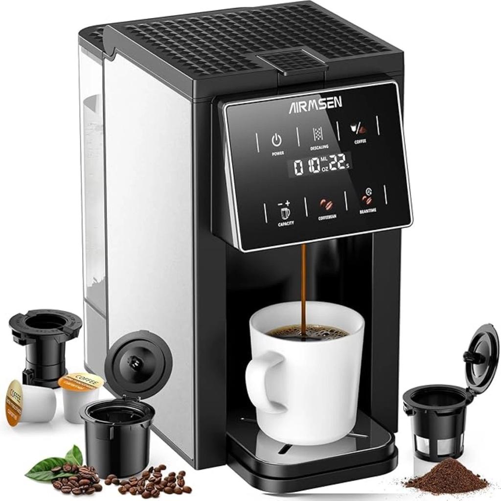Coffee maker Airmsen Grind & Brew 3-In-1 Coffee Maker with Grinder Refurbished -  refurbished available on Backmarket