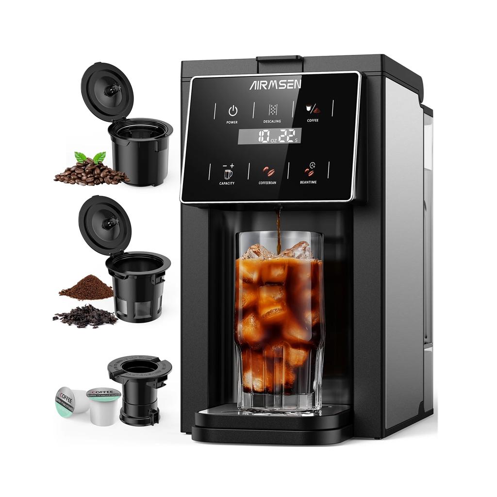 Coffee maker Airmsen Grind & Brew 3-In-1 Coffee Maker with Grinder Refurbished - View 2 - 
