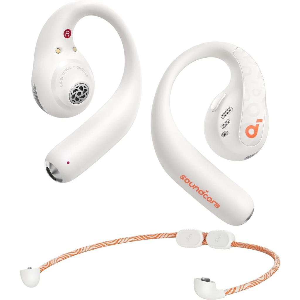 Soundcore AeroFit Pro Earbud Bluetooth Earphones - White Refurbished - Anker Soundcore refurbished available on Backmarket