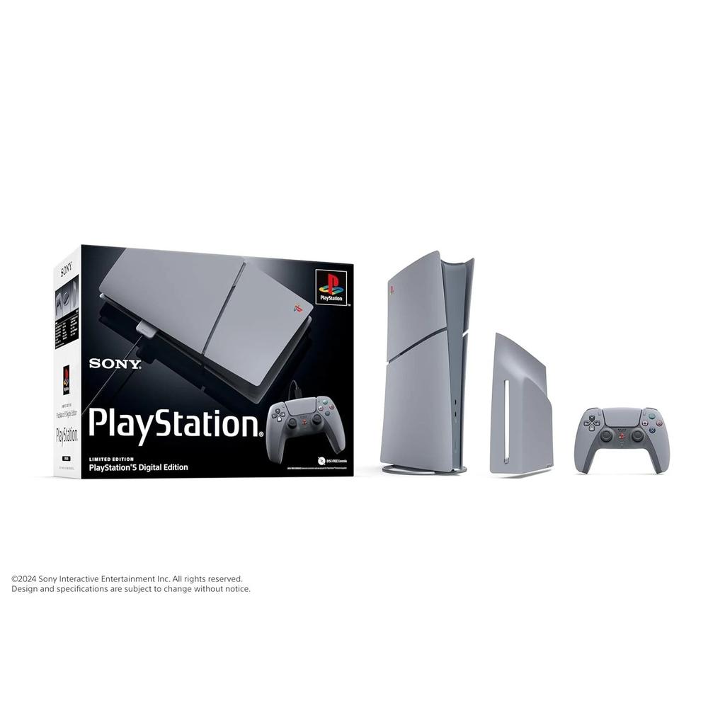 PlayStation 5 Digital Edition 1000GB - Gray - Limited edition 30th Anniversary Limited Edition