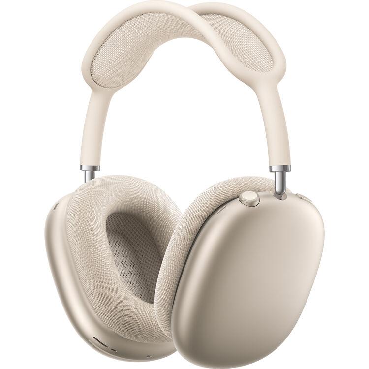AirPods Max 2 Noise cancelling Headphone Bluetooth with microphone - Starlight Refurbished - Apple refurbished available on Backmarket