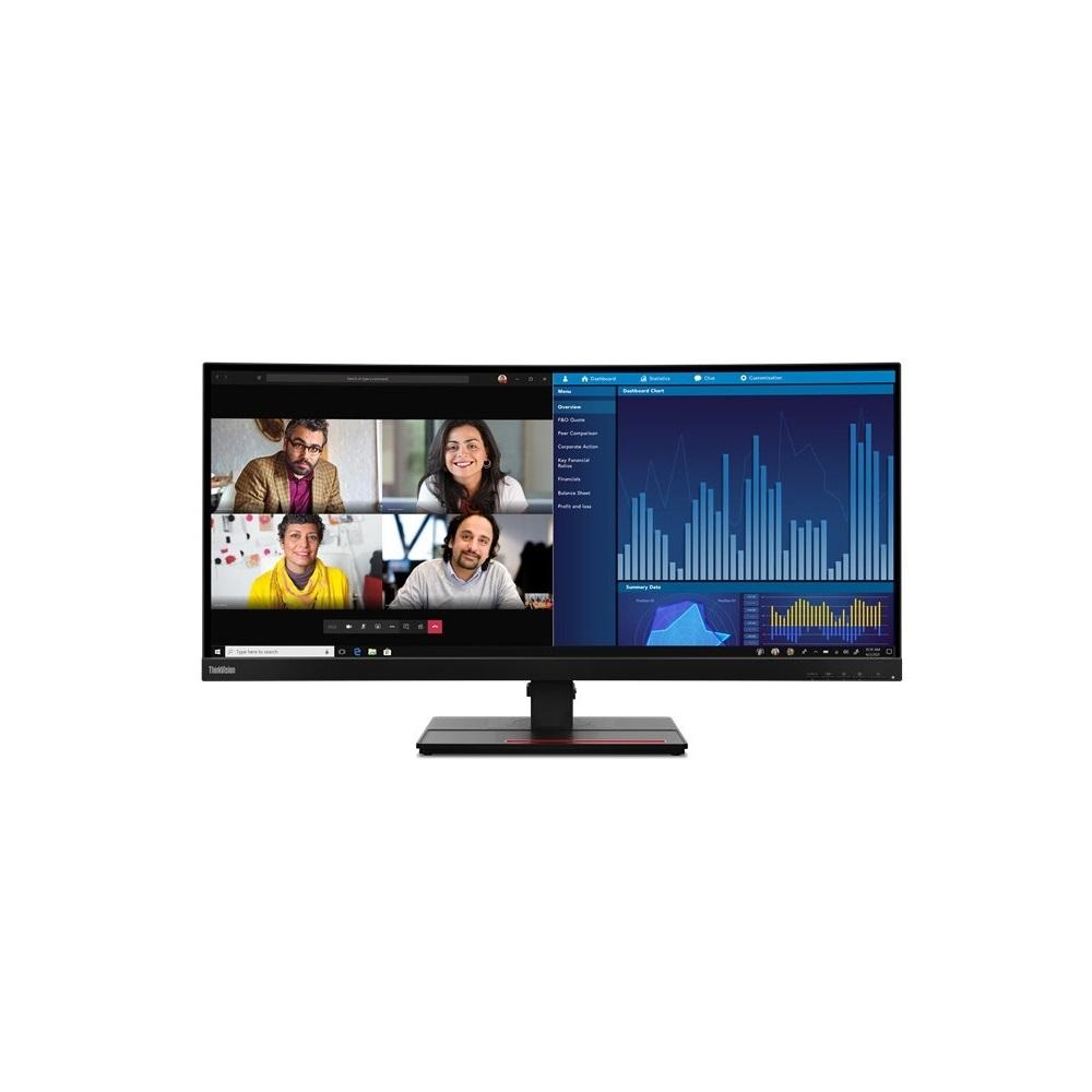Lenovo 34-inch Monitor 3440 x 1440 LCD (Thinkvision P34W-20) Refurbished - Lenovo refurbished available on Backmarket