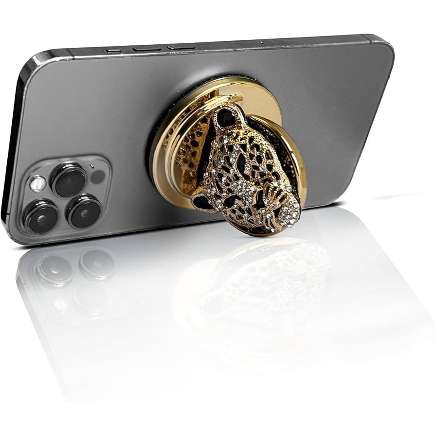 Handl O Jewel Cheetah Elastic Grip Smartphone Accessories Refurbished - N/A refurbished available on Backmarket