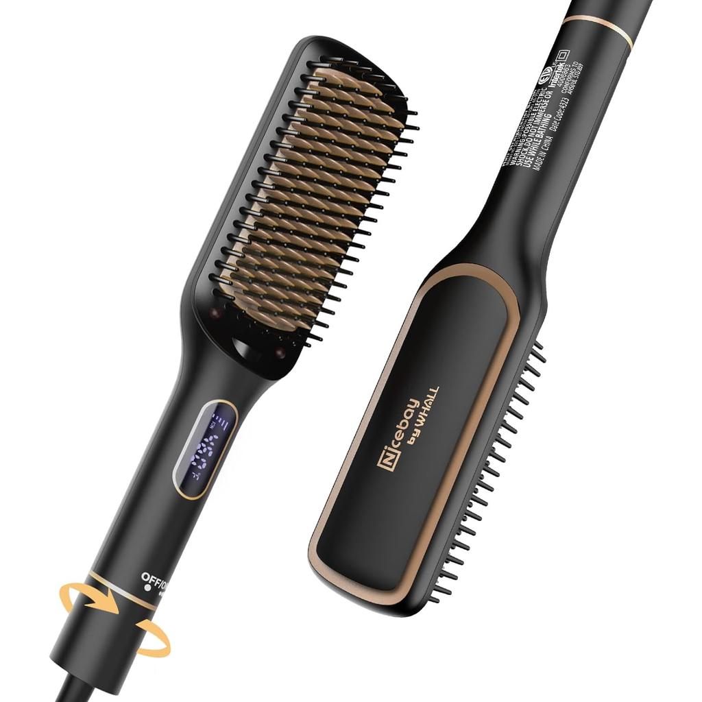 Nicebay Hair Straightener Brush - Black Hair straightener Refurbished - eBay (il s'agit probablement d'une erreur de refurbished available on Backmarket