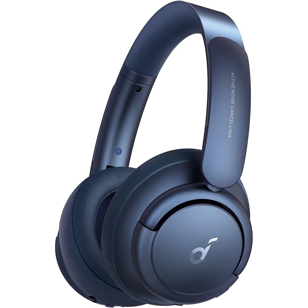 Soundcore Life Tune Pro A3027Z31 Noise cancelling Headphone Bluetooth with microphone - Blue Refurbished - Anker Soundcore refurbished available on Backmarket