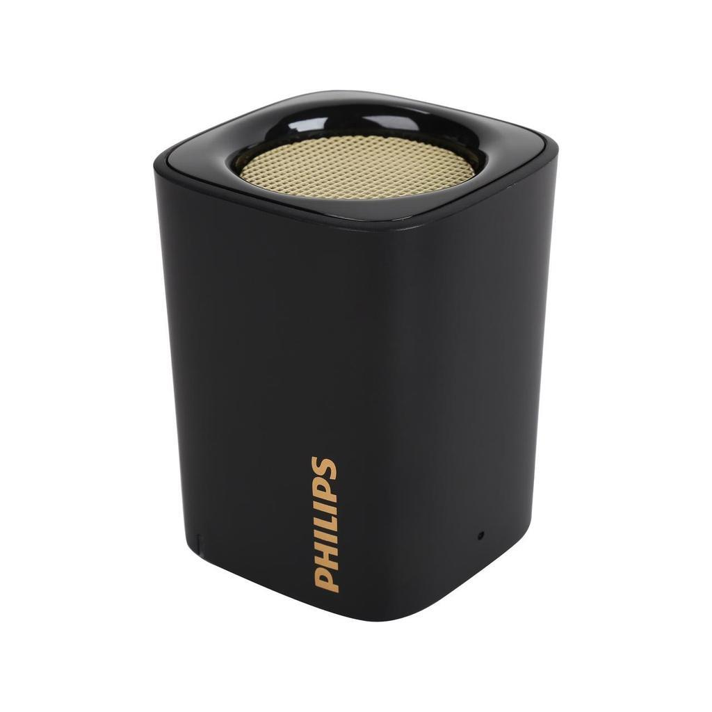 Philips BT100B Bluetooth speakers - Black Refurbished - Philips refurbished available on Backmarket