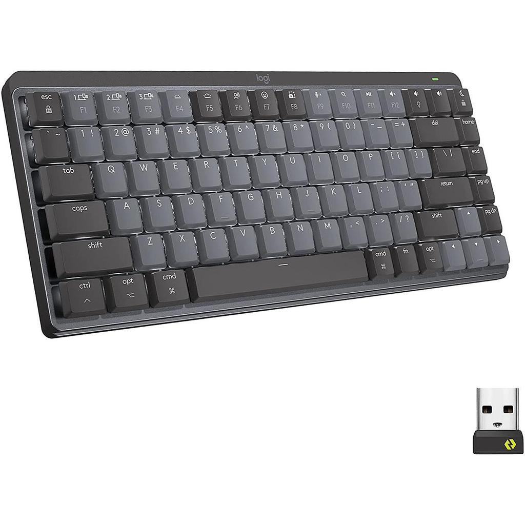 Logitech Keyboard QWERTY Wireless MX Mechanical Mini Refurbished - Logitech refurbished available on Backmarket