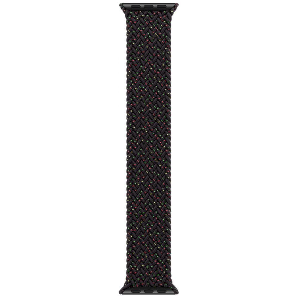 Apple Watch Braided Solo Loop 45mm - Black Unity - Size 10 Refurbished - Apple refurbished available on Backmarket
