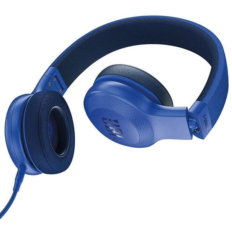 Jbl E35 Headphone with microphone - Blue Reconditionné - JBL refurbished available on Backmarket
