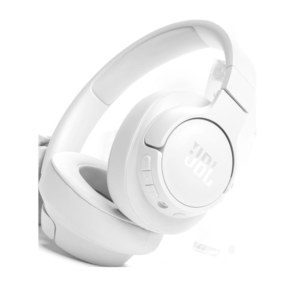 Jbl Tune 720BT Noise cancelling Gaming Headphone Bluetooth with microphone - White Refurbished - JBL refurbished available on Backmarket
