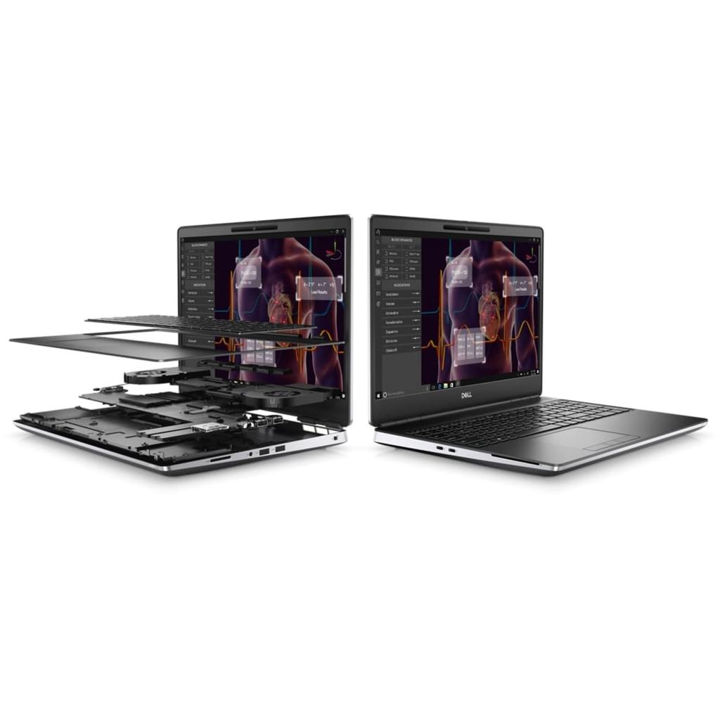 Dell Precision 7550 15-inch (2020) - Core i7 - Gen 10 (H) - 32 GB - SSD 512 GB + HDD 512 GB Refurbished - Dell refurbished available on Backmarket
