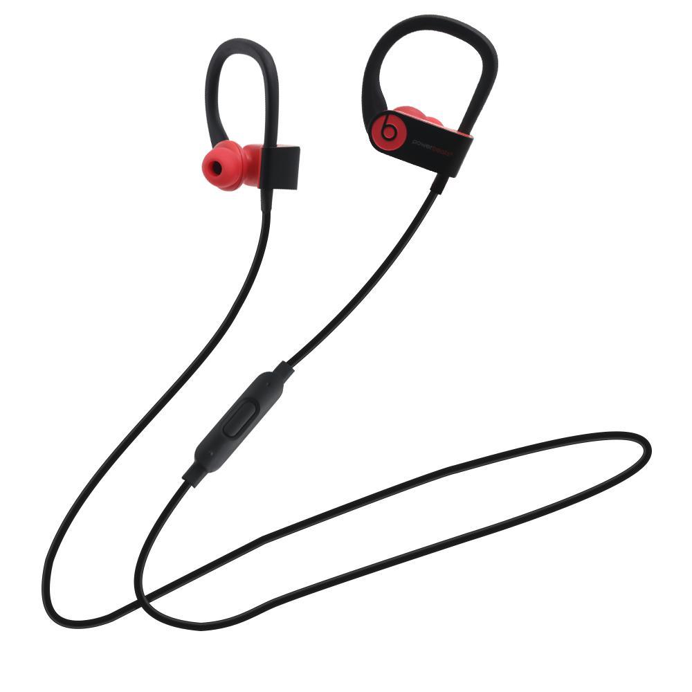 Beats by Dr. Dre Powerbeats 3 Earbud Noise-Cancelling Bluetooth Earphones - Red Refurbished - Beats by Dre refurbished available on Backmarket