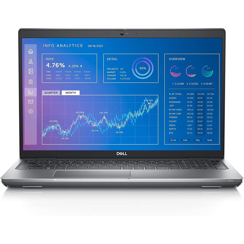 Dell Precision 5560 15-inch (2021) - Core i9-11950H - 16 GB - SSD 512 GB Reconditionné - Dell refurbished available on Backmarket