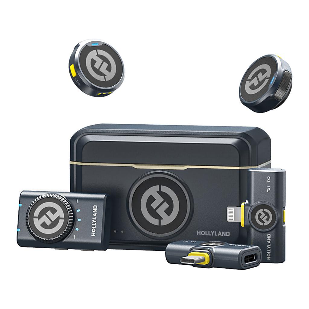 Hollyland LARK M2 COMBO Earbud Bluetooth Earphones - Black Refurbished - Hollywood refurbished available on Backmarket