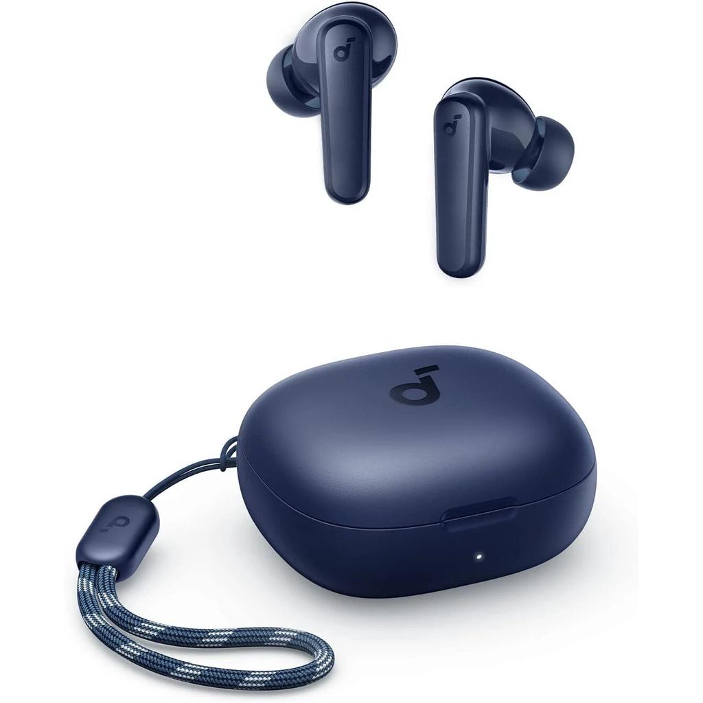 Anker P20I Earbud Noise-Cancelling Bluetooth Earphones - Blue Refurbished - Anker refurbished available on Backmarket