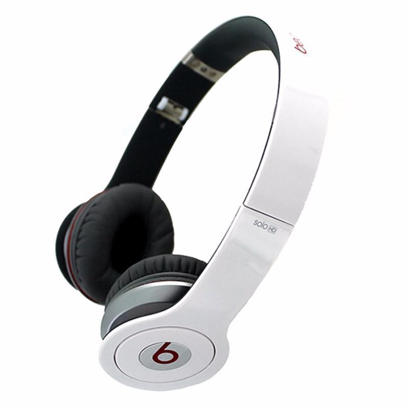 Beats By Dr. Dre Solo HD Headphone - White Reconditionné - Beats by Dr. Dre refurbished available on Backmarket