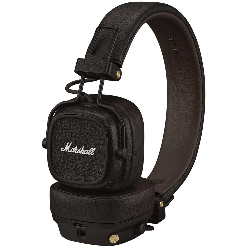 Marshall Major V Noise cancelling Headphone Bluetooth with microphone - Brown Refurbished - Marshall refurbished available on Backmarket