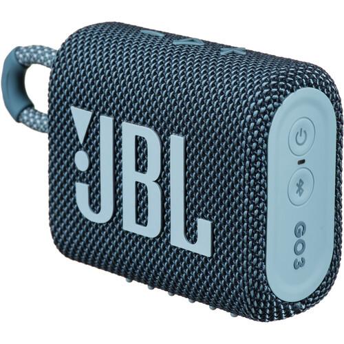 JBL Go 3 Bluetooth speakers - Blue Refurbished - JBL refurbished available on Backmarket