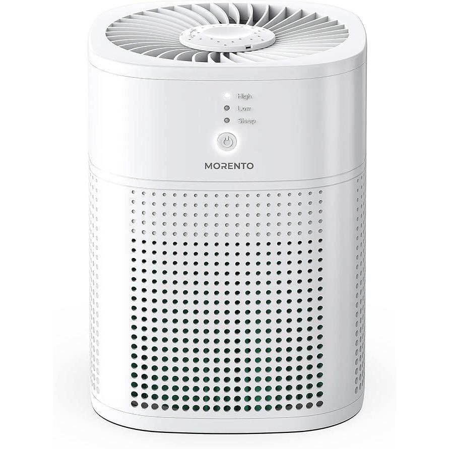 Morento HY1800 Air purifier Refurbished - $85.00 Morento HY1800 Air purifier Refurbished - N/A (Note: There is no well-known brand called "More refurbished available on Backmarket