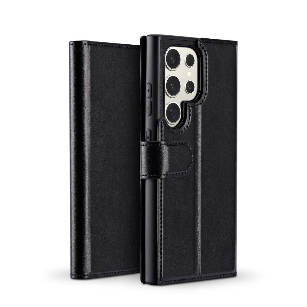 Galaxy S24 Ultra case - Leather - Black Refurbished - N/A (ou "Xbase" si cela fait référence refurbished available on Backmarket