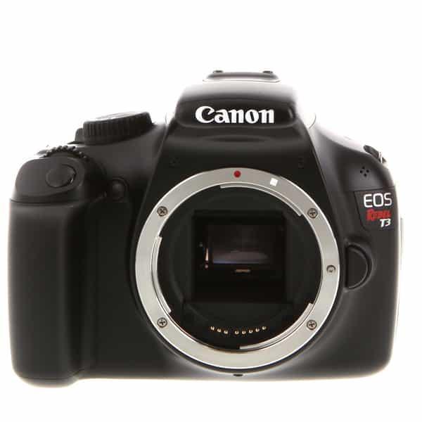 Canon EOS Rebel T3 Digital SLR DSLR 12.2 Megapixel Camera Body Only Refurbished - Canon refurbished available on Backmarket