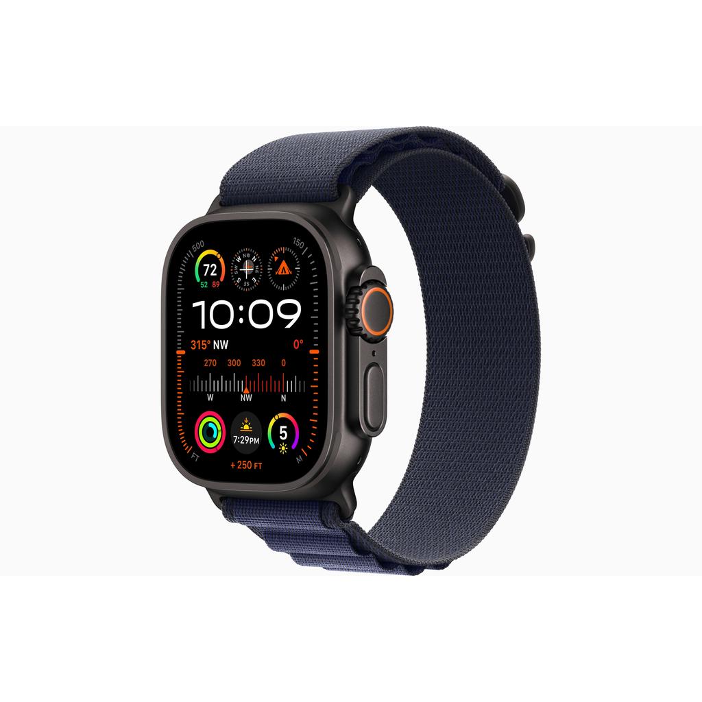 Buy Apple Watch Ultra 2 (2024) GPS + Cellular 49 mm - Titanium Black - Alpine loop Blue Reconditionné - $420.00 Apple Watch Ultra 2 (2024) GPS + Cellular 49 mm - Titanium Black - Alpine loop Blue Reconditionné - Apple refurbished available on Backmarket